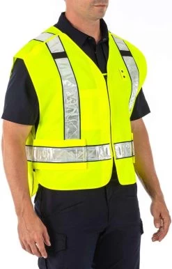 5.11 Tactical 5-Point Breakaway Hi-Vis Safety Vest 49022 -Tactical Clothing Store 5.11 tactical 5 point breakaway hi vis safety vest 49022 49022 55503.1599173937