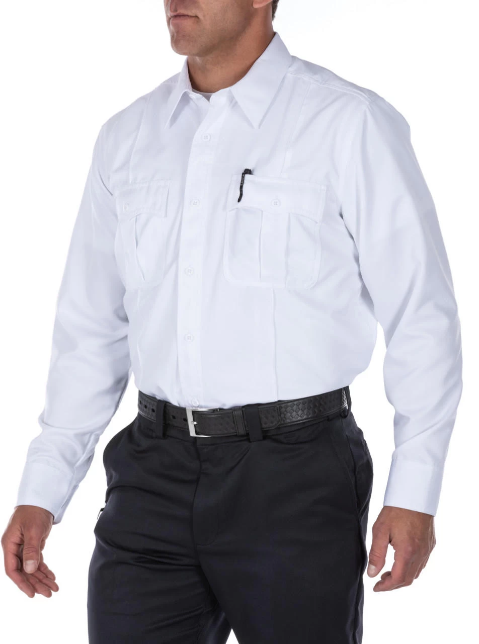 5.11 Tactical Men's Class A Fast-Tac Twill Long Sleeve Uniform Shirt 72510 9 5.11 Tactical Men's Class A Fast-Tac Twill Long Sleeve Uniform Shirt 72510 - Image 7