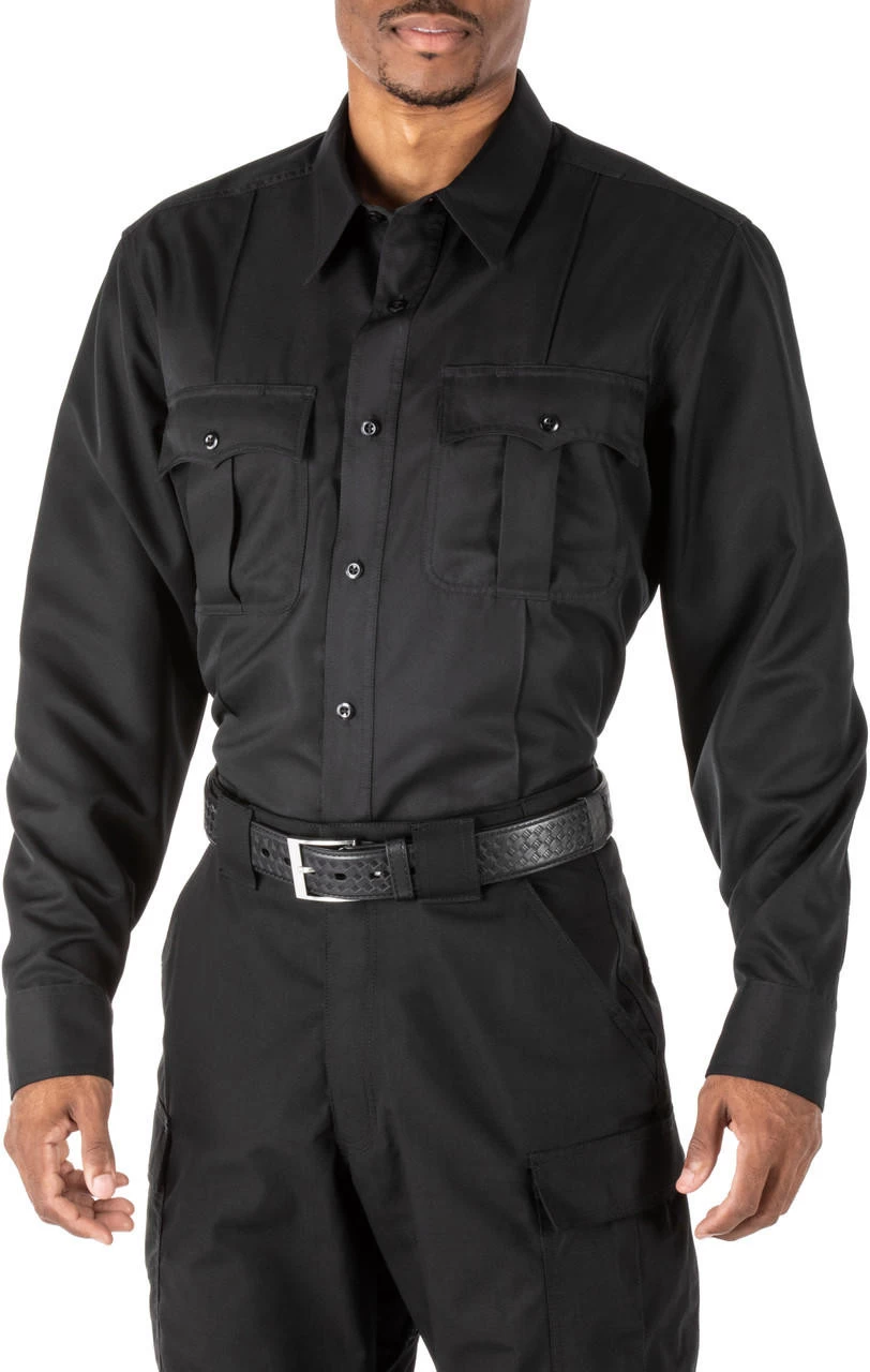 5.11 Tactical Men's Class A Fast-Tac Twill Long Sleeve Uniform Shirt 72510 4 5.11 Tactical Men's Class A Fast-Tac Twill Long Sleeve Uniform Shirt 72510 - Image 2