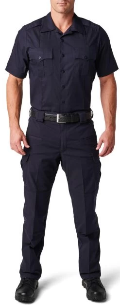 5.11 Tactical Men's NYPD Stryke RipStop Short Sleeve Uniform Shirt 71402 -Tactical Clothing Store 5.11 tactical mens nypd stryke ripstop short sleeve uniform shirt 71402 71402 70134.1669144894