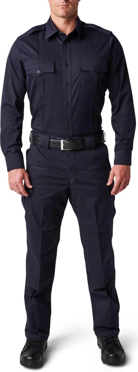 5.11 Tactical Men's NYPD Stryke Twill Long Sleeve Uniform Shirt 72541 6 5.11 Tactical Men's NYPD Stryke Twill Long Sleeve Uniform Shirt 72541 - Image 4