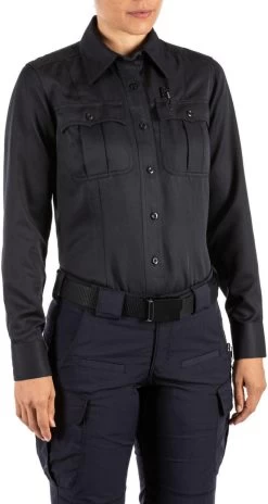 5.11 Tactical Women's Class A Fast-Tac Twill Long Sleeve Uniform Shirt 62396 -Tactical Clothing Store 5.11 tactical womens class a fast tac twill long sleeve uniform shirt 62396 62396 16843.1669677731