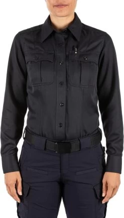 5.11 Tactical Women's Class A Fast-Tac Twill Long Sleeve Uniform Shirt 62396 -Tactical Clothing Store 5.11 tactical womens class a fast tac twill long sleeve uniform shirt 62396 62396 60611.1669677623