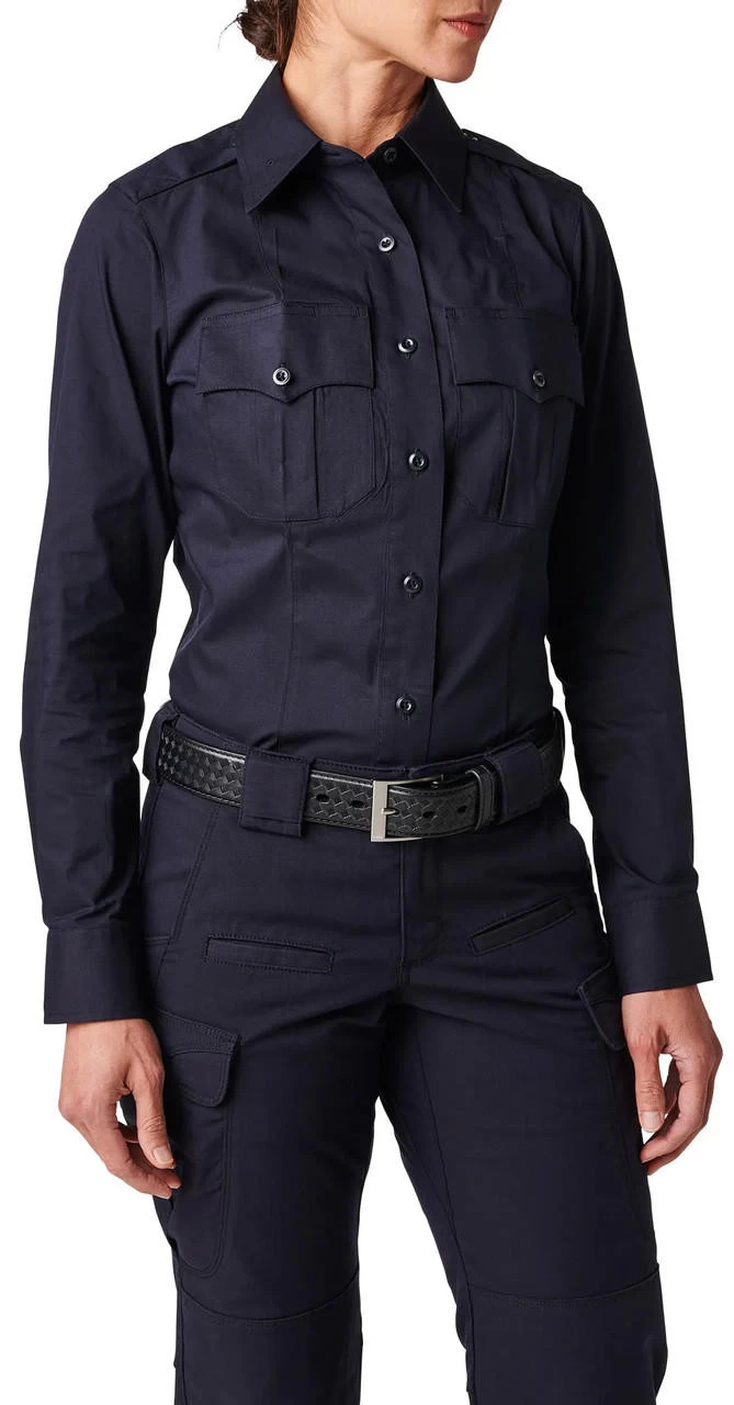 5.11 Tactical Women's NYPD Stryke RipStop Long Sleeve Uniform Shirt 62419 3 5.11 Tactical Women's NYPD Stryke RipStop Long Sleeve Uniform Shirt 62419