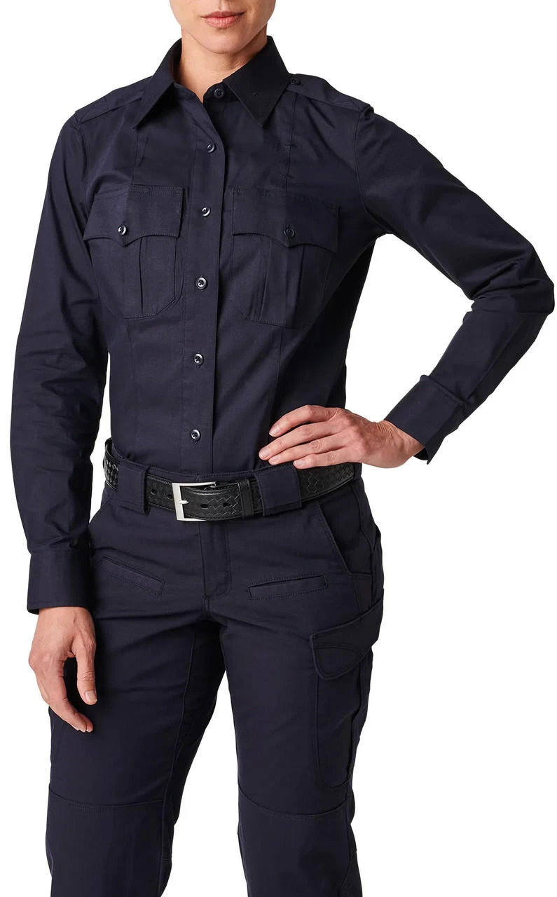 5.11 Tactical Women's NYPD Stryke RipStop Long Sleeve Uniform Shirt 62419 4 5.11 Tactical Women's NYPD Stryke RipStop Long Sleeve Uniform Shirt 62419 - Image 2