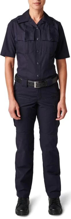 5.11 Tactical Women's NYPD Stryke RipStop Short Sleeve Uniform Shirt 61335 -Tactical Clothing Store 5.11 tactical womens nypd stryke ripstop short sleeve uniform shirt 61335 61335 36736.1669245580