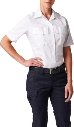 5.11 Tactical Women's NYPD Stryke Twill Short Sleeve Uniform Shirt 61334 -Tactical Clothing Store 5.11 tactical womens nypd stryke twill short sleeve uniform shirt 61334 61334 99870.1669245522