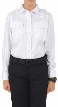 5.11 Tactical Women's Twill PDU Class A Long Sleeve Shirt 62064 -Tactical Clothing Store 5.11 tactical womens twill pdu class a long sleeve shirt 62064 62064 43048.1603744003