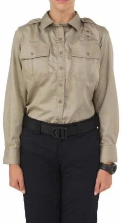 5.11 Tactical Women's Twill PDU Class A Long Sleeve Shirt 62064 -Tactical Clothing Store 5.11 tactical womens twill pdu class a long sleeve shirt 62064 62064 69502.1603739459