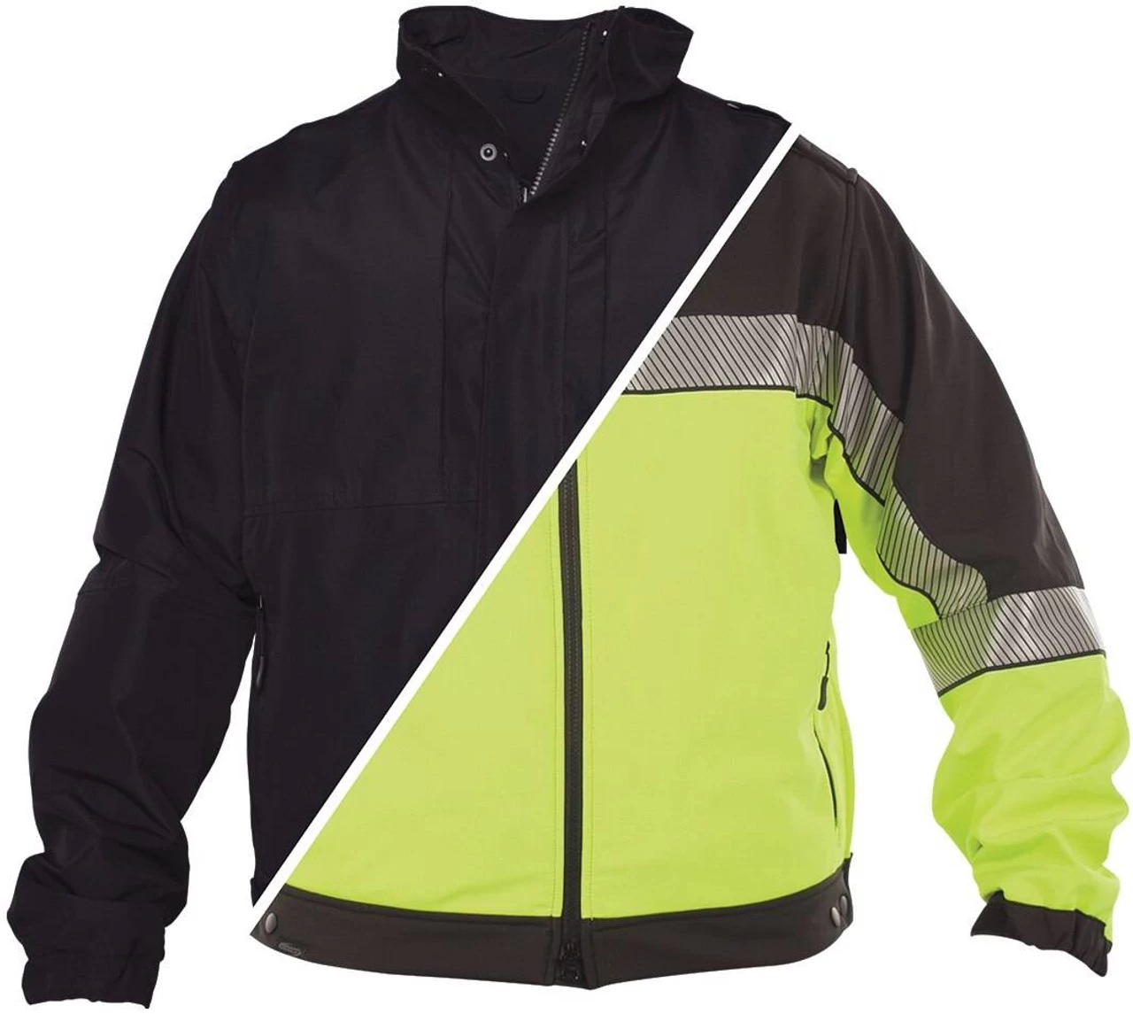 Elbeco Shiled HiVis Reversible Soft Shell Jacket 3 Elbeco Shiled HiVis Reversible Soft Shell Jacket
