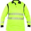 Elbeco UFX Ultra-Light HiVis L/S Polo -Tactical Clothing Store elbeco ufx ultra light hivis ls polo k5226 90644.1603752911