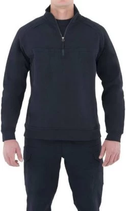First Tactical Men's 1/4 Zip Cotton Job Shirt 118507 -Tactical Clothing Store first tactical mens 14 zip cotton job shirt 118507 72144.1601531193