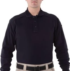 First Tactical Men's Cotton Long Sleeve Polo 111502