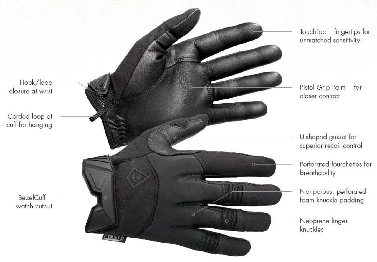 First Tactical Men's Mig Weight Padded Glove 150005 8 First Tactical Men's Mig Weight Padded Glove 150005 - Image 6