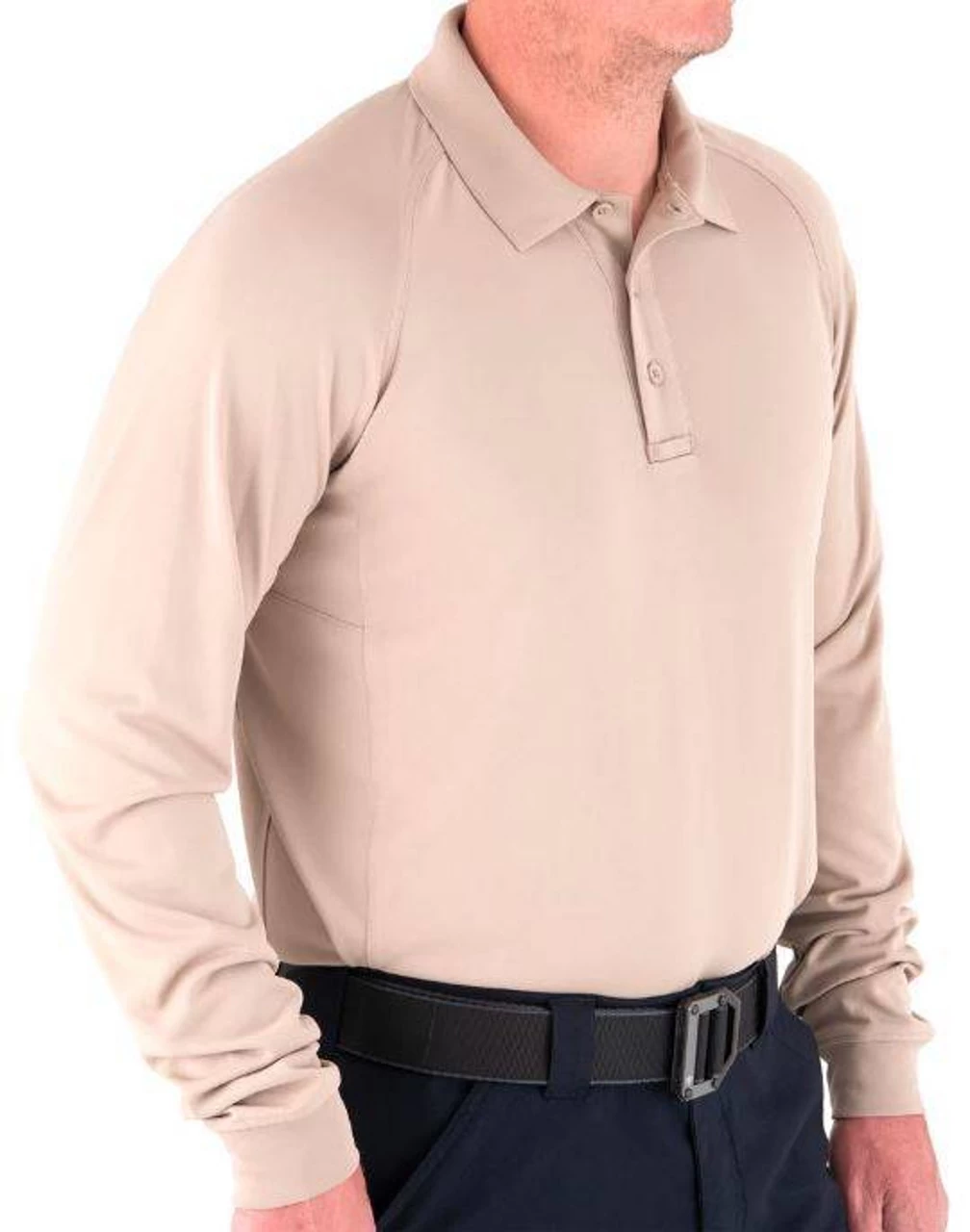 First Tactical Men's Performance Long Sleeve Polo 111503 14 First Tactical Men's Performance Long Sleeve Polo 111503 - Image 12