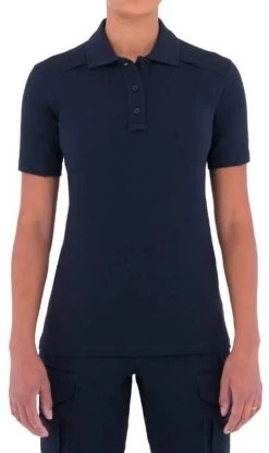 First Tactical Women's Cotton Short Sleeve Polo 122508 -Tactical Clothing Store first tactical womens cotton short sleeve polo 122508 57662.1601509984