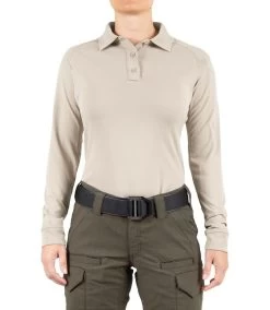 First Tactical Women's Performance Long Sleeve Polo 121503 -Tactical Clothing Store first tactical womens performance long sleeve polo 121503 121503 06925.1626458532