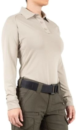 First Tactical Women's Performance Long Sleeve Polo 121503 -Tactical Clothing Store first tactical womens performance long sleeve polo 121503 121503 62131.1626458482