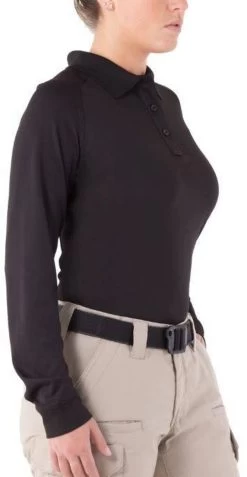 First Tactical Women's Performance Long Sleeve Polo 121503 -Tactical Clothing Store first tactical womens performance long sleeve polo 121503 30717.1601503859