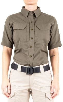 First Tactical Women's V2 Tactical Short Sleeve Shirt -Tactical Clothing Store first tactical womens v2 tactical short sleeve shirt 122007 46321.1691907401