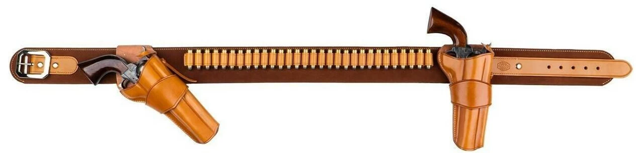Galco 1880s 3" Western Cartridge Belt .38 / .357 6 Galco 1880s 3" Western Cartridge Belt .38 / .357 - Image 4