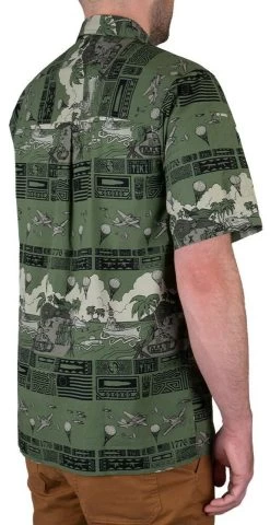 LA Police Gear 5 Branches Tactical Tiki™ Short Sleeve Button Up Shirt -Tactical Clothing Store la police gear 5 branches tactical tiki short sleeve button up shirt sstiki5branch 01984.1623591638