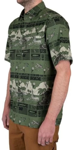 LA Police Gear 5 Branches Tactical Tiki™ Short Sleeve Button Up Shirt -Tactical Clothing Store la police gear 5 branches tactical tiki short sleeve button up shirt sstiki5branch 21951.1623592310