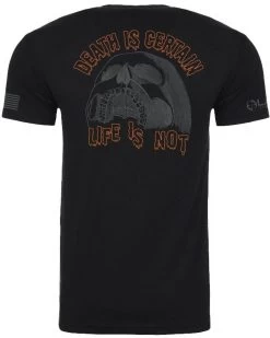 LA Police Gear Death Is Certain Glow In The Dark T-Shirt