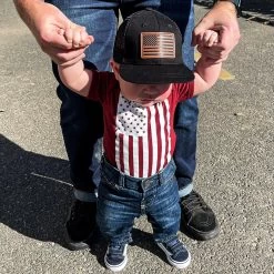LA Police Gear Distressed Flag Baby Onesie -Tactical Clothing Store la police gear distressed flag baby onesie df onesie 40900.1645189717