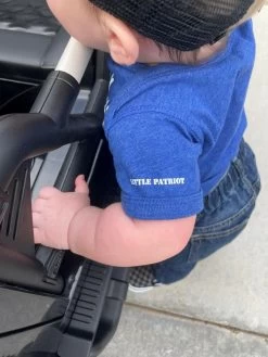 LA Police Gear Distressed Flag Baby Onesie -Tactical Clothing Store la police gear distressed flag baby onesie df onesie 42296.1641639570