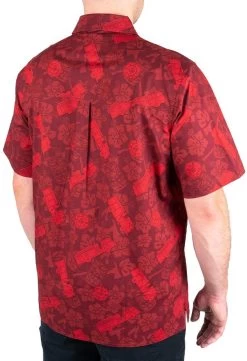 LA Police Gear Fire Tactical Tiki™ Short Sleeve Button Up Shirt -Tactical Clothing Store la police gear fire tactical tiki short sleeve button up shirt ssbu fire 44523.1660157650