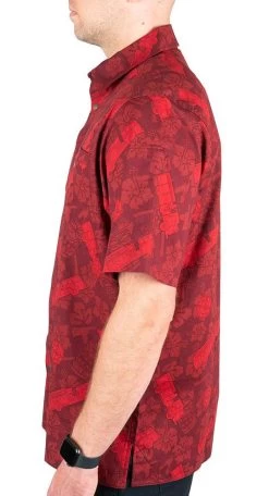 LA Police Gear Fire Tactical Tiki™ Short Sleeve Button Up Shirt -Tactical Clothing Store la police gear fire tactical tiki short sleeve button up shirt ssbu fire 85029.1660157636