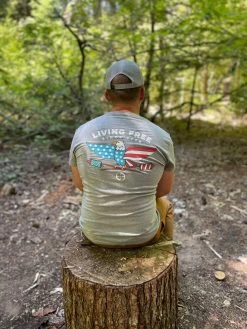 LA Police Gear Living Free T-Shirt -Tactical Clothing Store la police gear living free t shirt livingfree 42799.1691906728