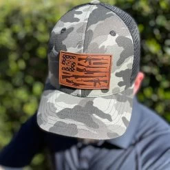 LA Police Gear Men's Camo Gun Flag Hat -Tactical Clothing Store la police gear mens camo gun flag hat camogunflag 02805.1652891305