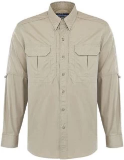 LA Police Gear Men's Long Sleeve Tactical Field Shirt 2.0