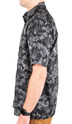 LA Police Gear Plane Tactical Tiki™ Short Sleeve Button Up Shirt -Tactical Clothing Store la police gear plane tactical tiki short sleeve button up shirt ssbu plane 08051.1660157649