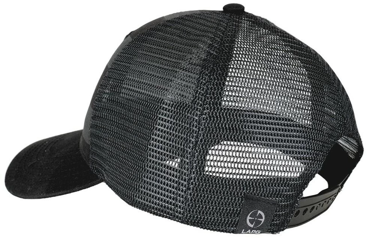 LA Police Gear Screen Printed Blackout Flag Trucker Hat 7 LA Police Gear Screen Printed Blackout Flag Trucker Hat - Image 5