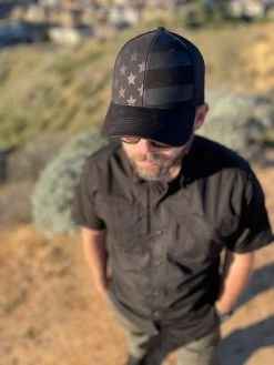 LA Police Gear Screen Printed Blackout Flag Trucker Hat 10 LA Police Gear Screen Printed Blackout Flag Trucker Hat -Tactical Clothing Store la police gear screen printed blackout flag trucker hat hat blackout 97104.1658600844