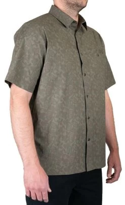 LA Police Gear Terrain Short Sleeve Button Up Shirt