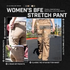 LA Police Gear Women's BFE Stretch Pant 23 LA Police Gear Women's BFE Stretch Pant -Tactical Clothing Store la police gear womens bfe stretch pant w bfe pant 66124.1683950760