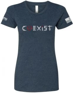 LA Police Gear Women's Coexist T-Shirt