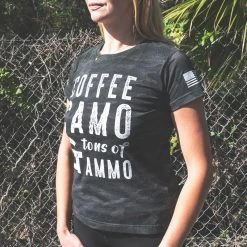 LA Police Gear Women's Coffee Camo Ammo T-Shirt -Tactical Clothing Store la police gear womens coffee camo ammo t shirt cca 91419.1623277454