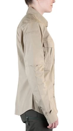 LA Police Gear Women's Long Sleeve Battle Rattle Stretch Field Shirt -Tactical Clothing Store la police gear womens long sleeve battle rattle stretch field shirt wlsbrfs 55605.1681356755