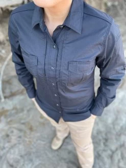 LA Police Gear Women's Long Sleeve Battle Rattle Stretch Field Shirt -Tactical Clothing Store la police gear womens long sleeve battle rattle stretch field shirt wlsbrfs 88410.1683950404