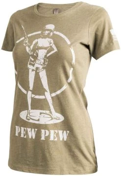 LA Police Gear Women's Pew Pew T-shirt -Tactical Clothing Store la police gear womens pew pew t shirt ts pew pew 41987.1599990387