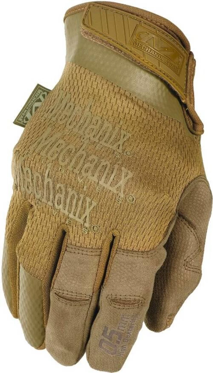 Mechanix Wear Coyote Specialty High Dexterity 0.5mm Glove 3 Mechanix Wear Coyote Specialty High Dexterity 0.5mm Glove