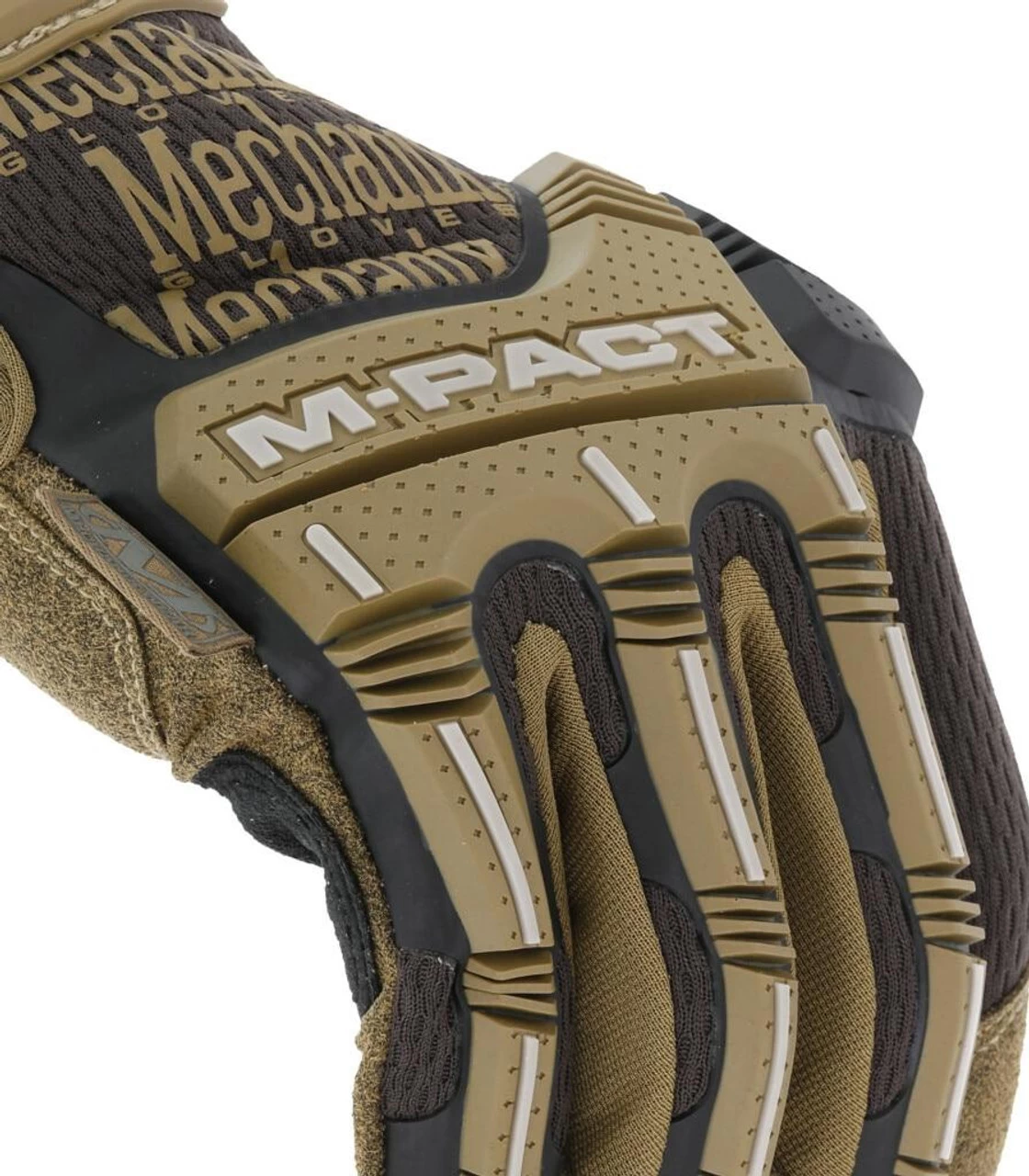 Mechanix Wear M-Pact Brown Glove 5 Mechanix Wear M-Pact Brown Glove - Image 3