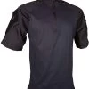 TRU-SPEC Men's Short Sleeve 1/4 Zip Combat Shirt -Tactical Clothing Store tru spec tru ss 14 zip combat shirt ss cs 48479.1612795598