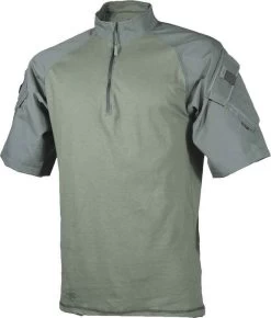 TRU-SPEC Men's Short Sleeve 1/4 Zip Combat Shirt -Tactical Clothing Store tru spec tru ss 14 zip combat shirt ss cs 51245.1612795628