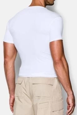 Under Armour Men's Tactical HeatGear Compression V-Neck T-Shirt -Tactical Clothing Store under armour heatgear v neck t shirt 1216010 62933.1601551008